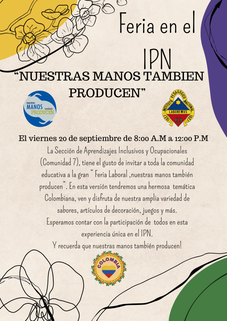 invitación ala feria IPN 2024
