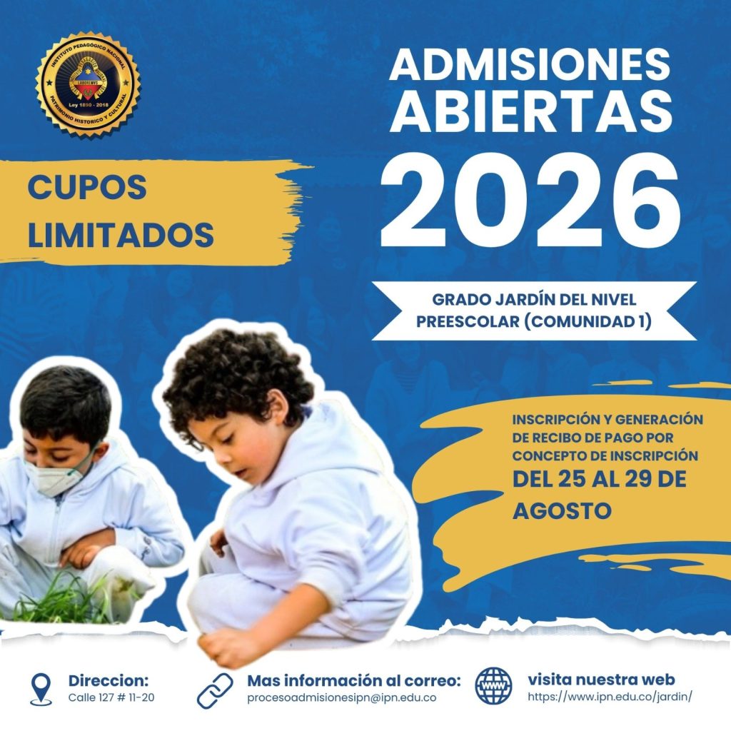 admisiones 2026 preescolar