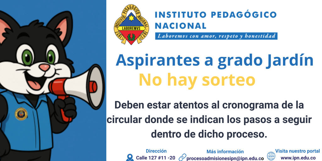 no hay  sorteo jardin